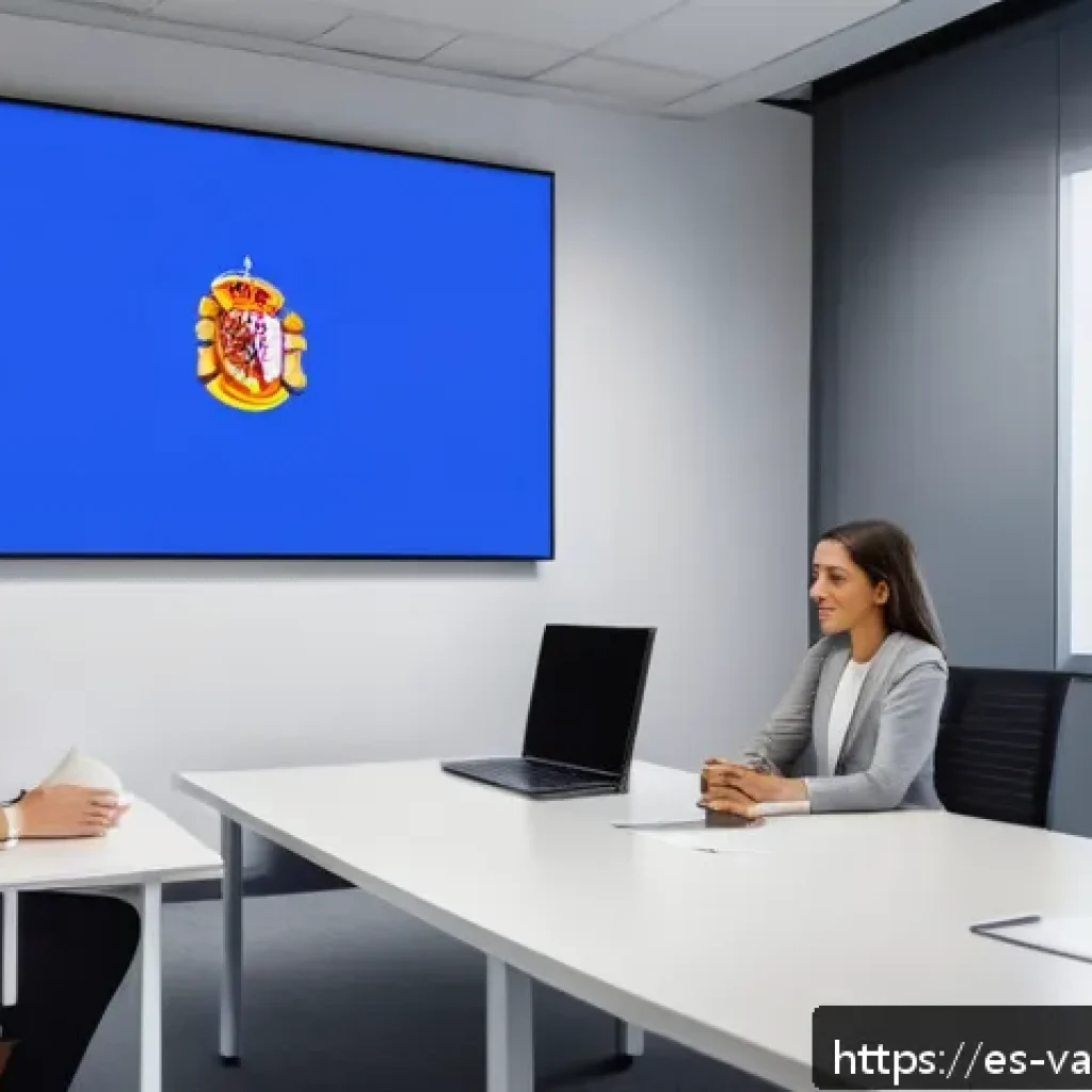 가치 기반 의사결정의 다양한 모델 - A modern Spanish office environment with diverse professionals engaged in a collaborative meeting, e...